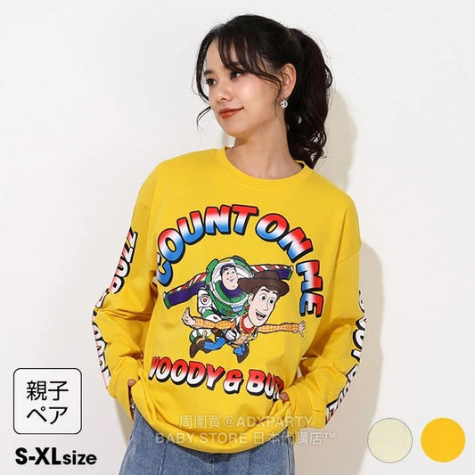 Japanese BDL x Disney ToyStory Print Tops (S-XL) for Adults (Autumn) 