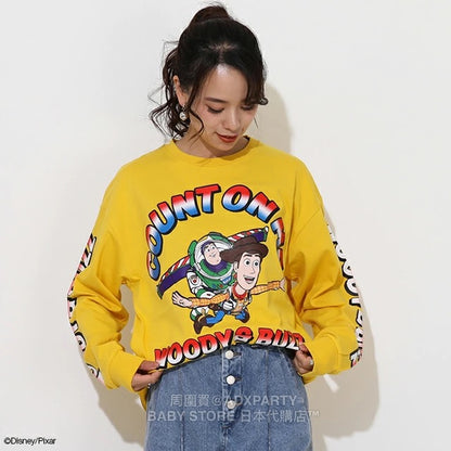 Japanese BDL x Disney ToyStory Print Tops (S-XL) for Adults (Autumn) 