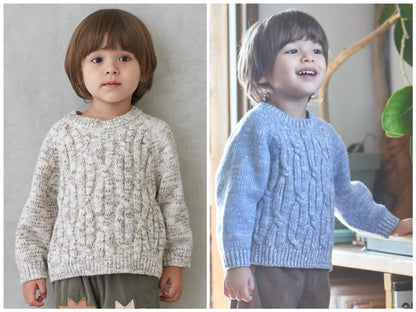 日本童裝 pe#main 麻花針織毛衣 80-130cm 男童款 冬季 TOPS
