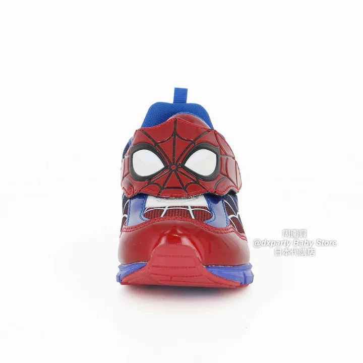 日本直送 moonstar x Marvel Spider-Man 抗菌防臭 耐磨鞋底 健康機能兒童鞋 14-19cm 男童款 鞋系列