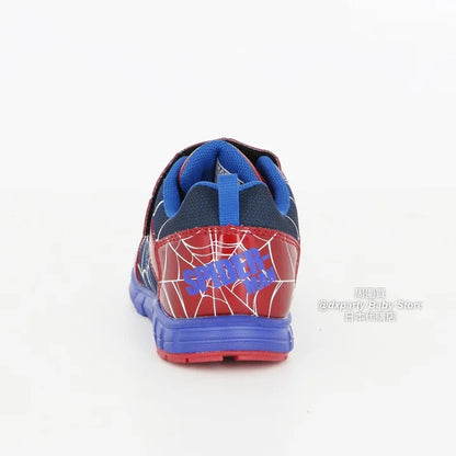 日本直送 moonstar x Marvel Spider-Man 抗菌防臭 耐磨鞋底 健康機能兒童鞋 14-19cm 男童款 鞋系列