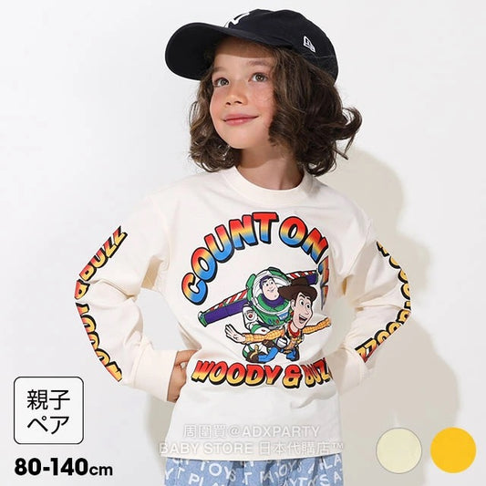 Japanese BDL x Disney ToyStory Print Tops (80-140cm) for Boys and Girls (Autumn) 