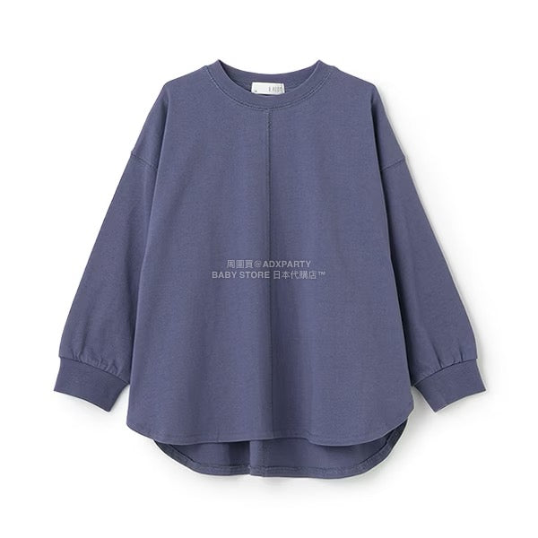 日本童裝 b・R# 簡約寬鬆oversized長袖上衣 100-150cm 男童款/女童款 冬季 TOPS