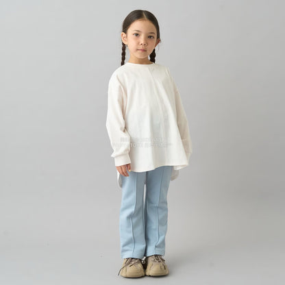 日本童裝 b・R# 簡約寬鬆oversized長袖上衣 100-150cm 男童款/女童款 冬季 TOPS