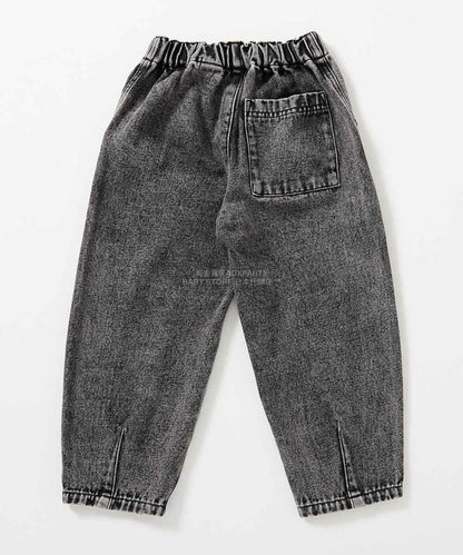 日本童裝 dev!rock 薄抓毛牛仔長褲 90-160cm 男童款/女童款 冬季 PANTS