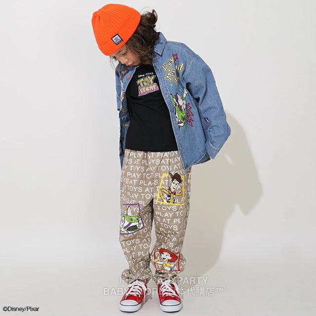 Japanese BDL x Disney ToyStory Denim Pants 80-140cm Boys'/Girls' Autumn PANTS 