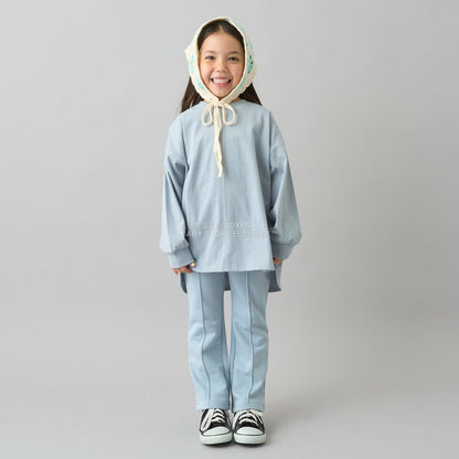 日本童裝 b・R# 簡約寬鬆oversized長袖上衣 100-150cm 男童款/女童款 冬季 TOPS