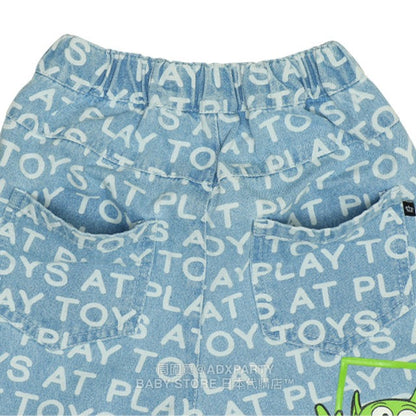 Japanese BDL x Disney ToyStory Denim Pants 80-140cm Boys'/Girls' Autumn PANTS 