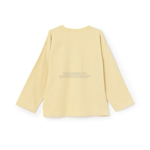 日本童裝 b・R# 簡約寬鬆oversized長袖上衣 100-150cm 男童款/女童款 冬季 TOPS