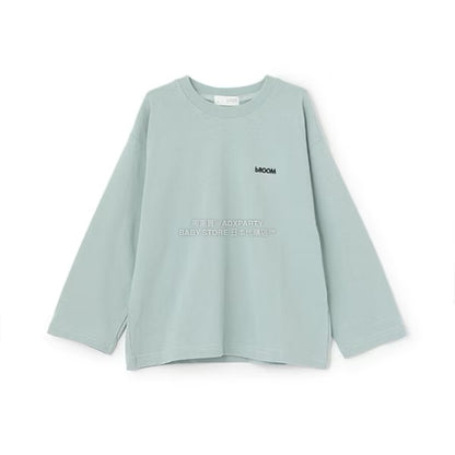 日本童裝 b・R# 簡約寬鬆oversized長袖上衣 100-150cm 男童款/女童款 冬季 TOPS