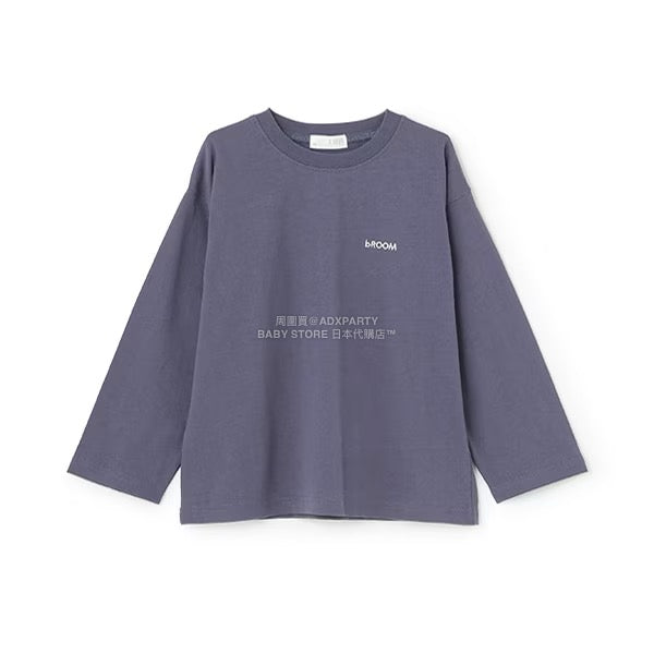 日本童裝 b・R# 簡約寬鬆oversized長袖上衣 100-150cm 男童款/女童款 冬季 TOPS