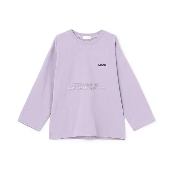 日本童裝 b・R# 簡約寬鬆oversized長袖上衣 100-150cm 男童款/女童款 冬季 TOPS