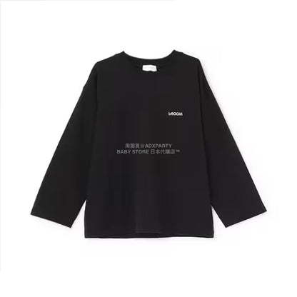 日本童裝 b・R# 簡約寬鬆oversized長袖上衣 100-150cm 男童款/女童款 冬季 TOPS