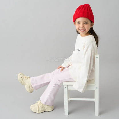 日本童裝 b・R# 簡約寬鬆oversized長袖上衣 100-150cm 男童款/女童款 冬季 TOPS