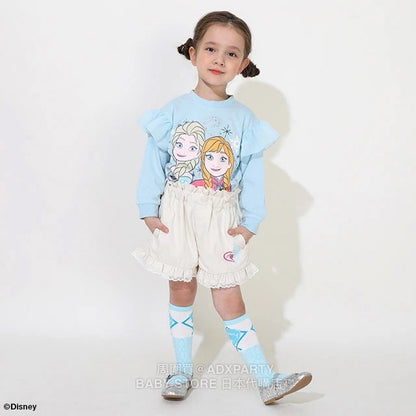 Japanese BDL x Disney Princess Lace Shorts 100-130cm Girls Autumn PANTS 
