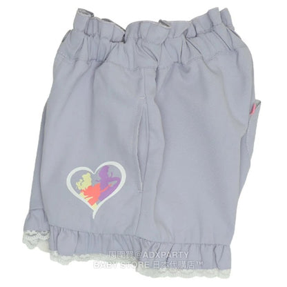 Japanese BDL x Disney Princess Lace Shorts 100-130cm Girls Autumn PANTS 