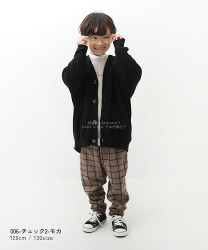 日本童裝 dev!rock 抓毛印花長褲 80-160cm 男童款/女童款 冬季 PANTS