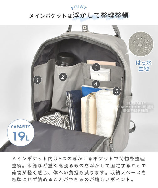 日本直送 anello 防撥水背囊 19L 包系列 其他品牌