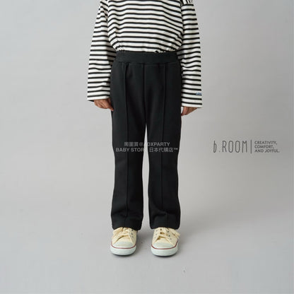 日本童裝 b・R# 吸水速乾 吸濕排汗 喇叭運動褲 100-150cm 男童款/女童款 冬季 PANTS