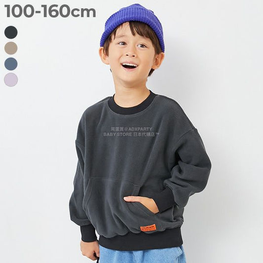 日本童裝 dev!rock 絨毛衛衣 100-160cm 男童款/女童款 冬季 TOPS