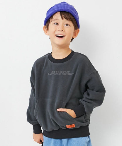 日本童裝 dev!rock 絨毛衛衣 100-160cm 男童款/女童款 冬季 TOPS