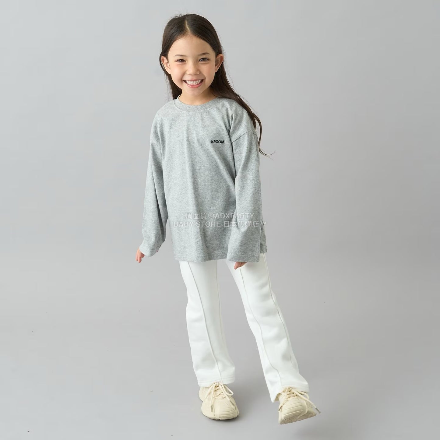 日本童裝 b・R# 吸水速乾 吸濕排汗 喇叭運動褲 100-150cm 男童款/女童款 冬季 PANTS