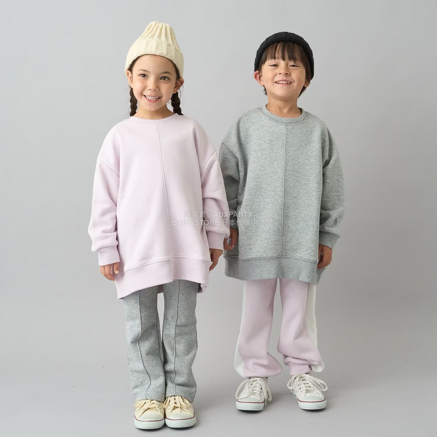 日本童裝 b・R# 吸水速乾 吸濕排汗 喇叭運動褲 100-150cm 男童款/女童款 冬季 PANTS