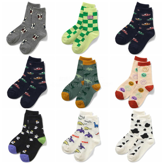 日本直送 BREEZE 襪一對 13-21cm 襪系列