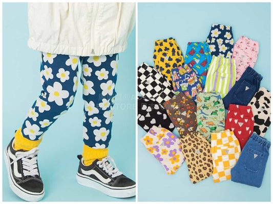 日本童裝 BREEZE 彈力九分褲 70-130cm 男童款/女童款 冬季 PANTS