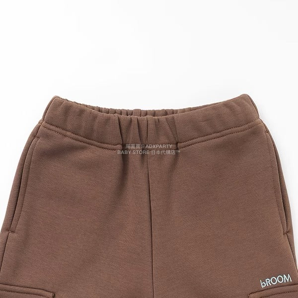 日本童裝 b・R# 吸水速乾 吸濕排汗 寬鬆工裝運動褲 100-150cm 男童款/女童款 冬季 PANTS