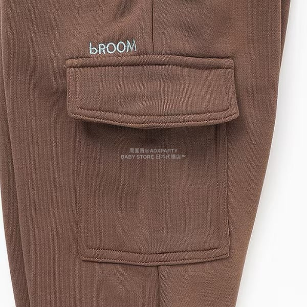 日本童裝 b・R# 吸水速乾 吸濕排汗 寬鬆工裝運動褲 100-150cm 男童款/女童款 冬季 PANTS