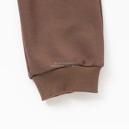 日本童裝 b・R# 吸水速乾 吸濕排汗 寬鬆工裝運動褲 100-150cm 男童款/女童款 冬季 PANTS