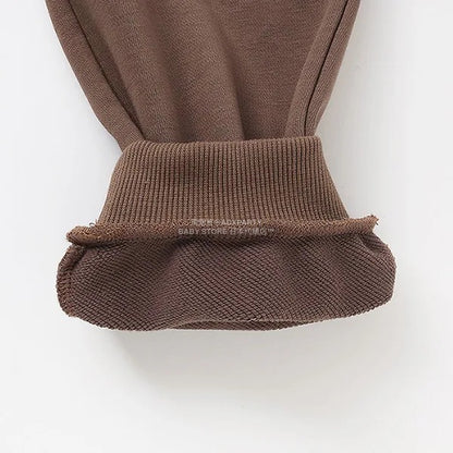 日本童裝 b・R# 吸水速乾 吸濕排汗 寬鬆工裝運動褲 100-150cm 男童款/女童款 冬季 PANTS