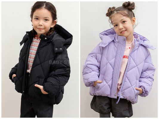 日本童裝 BREEZE 夾棉外套 80-140cm 女童款 冬季 (適合寒冷天氣、溫度低天氣）OUTERWEAR