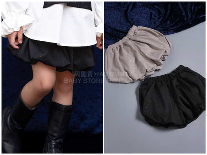 日本童裝 BREEZE 閃亮泡泡短褲 90-140cm 女童款 冬季 PANTS