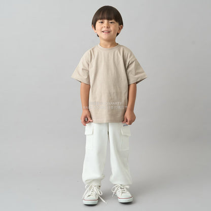 日本童裝 b・R# 吸水速乾 吸濕排汗 寬鬆工裝運動褲 100-150cm 男童款/女童款 冬季 PANTS