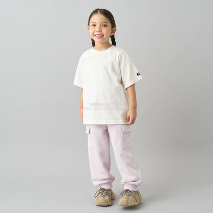 日本童裝 b・R# 吸水速乾 吸濕排汗 寬鬆工裝運動褲 100-150cm 男童款/女童款 冬季 PANTS