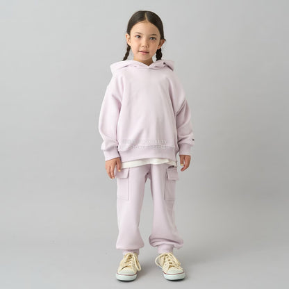 日本童裝 b・R# 吸水速乾 吸濕排汗 寬鬆工裝運動褲 100-150cm 男童款/女童款 冬季 PANTS