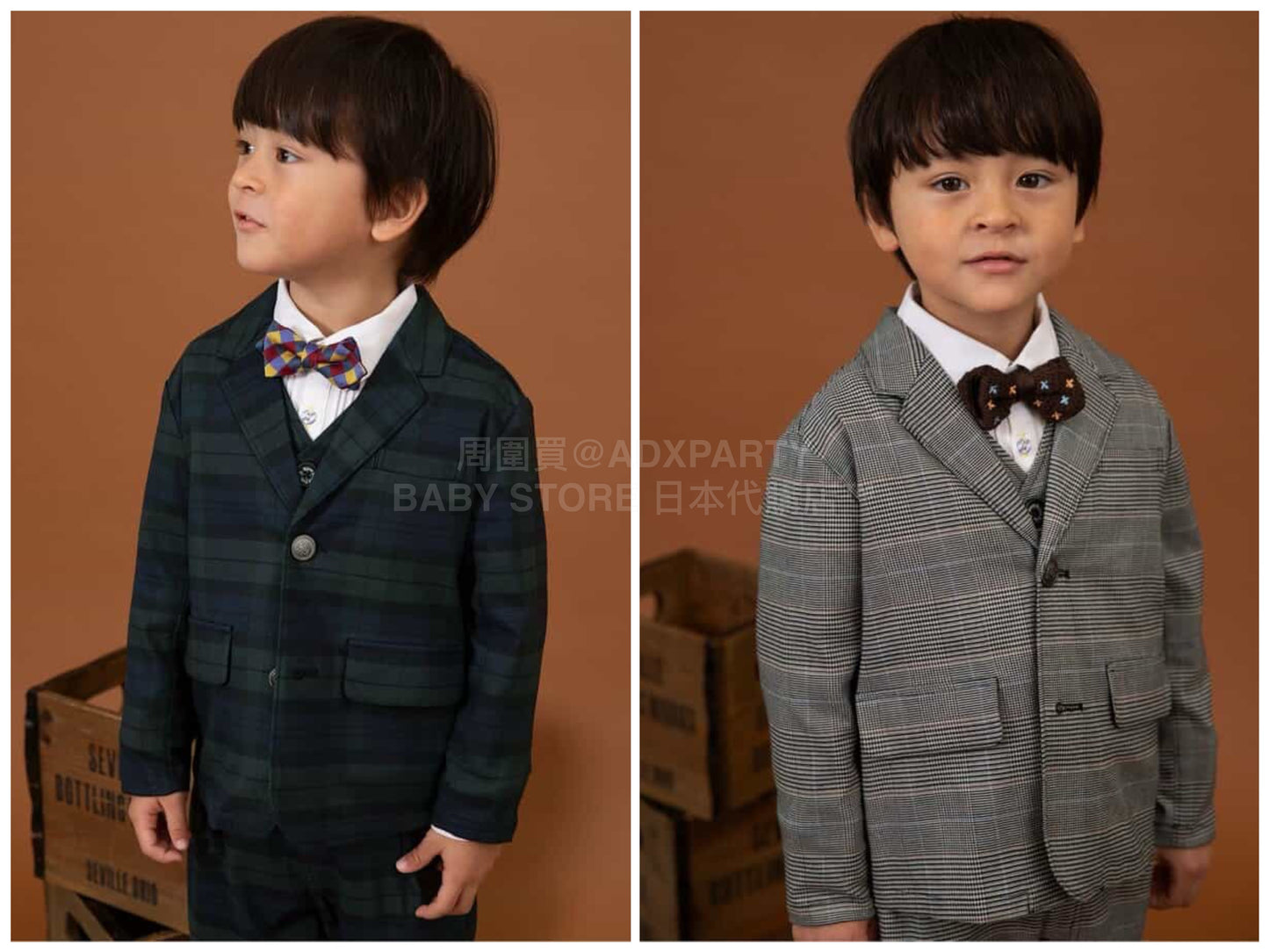 日本童裝 BREEZE 西裝外套 90-130cm 男童款 冬季 OUTERWEAR 面試/宴會/表演