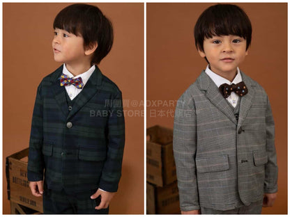 日本童裝 BREEZE 西裝外套 90-130cm 男童款 冬季 OUTERWEAR 面試/宴會/表演