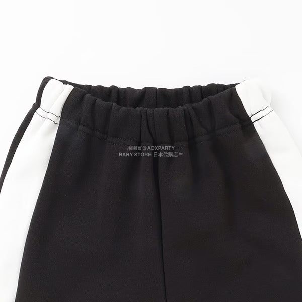 日本童裝 b・R# 吸水速乾 吸濕排汗 寬鬆側邊運動褲100-150cm 男童款/女童款 冬季 PANTS