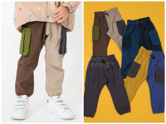 日本童裝 BREEZE 抓毛側袋長褲 90-150cm 男童款 冬季 PANTS