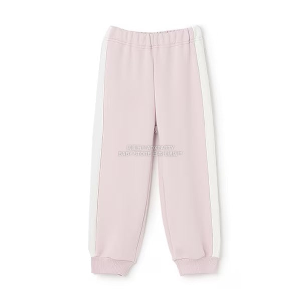 日本童裝 b・R# 吸水速乾 吸濕排汗 寬鬆側邊運動褲100-150cm 男童款/女童款 冬季 PANTS