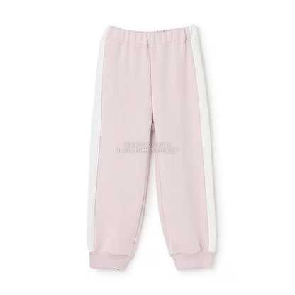 日本童裝 b・R# 吸水速乾 吸濕排汗 寬鬆側邊運動褲100-150cm 男童款/女童款 冬季 PANTS