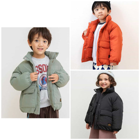日本童裝 BREEZE 夾棉外套 80-150cm 男童款/女童款 冬季 (適合寒冷天氣、溫度低天氣）OUTERWEAR