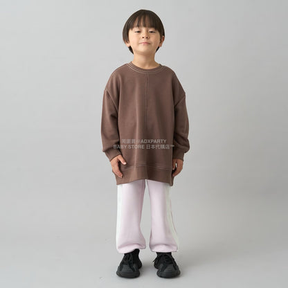 日本童裝 b・R# 吸水速乾 吸濕排汗 寬鬆側邊運動褲100-150cm 男童款/女童款 冬季 PANTS