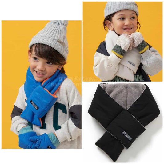 日本直送 BREEZE 抓毛頸巾 S-M 頸巾系列