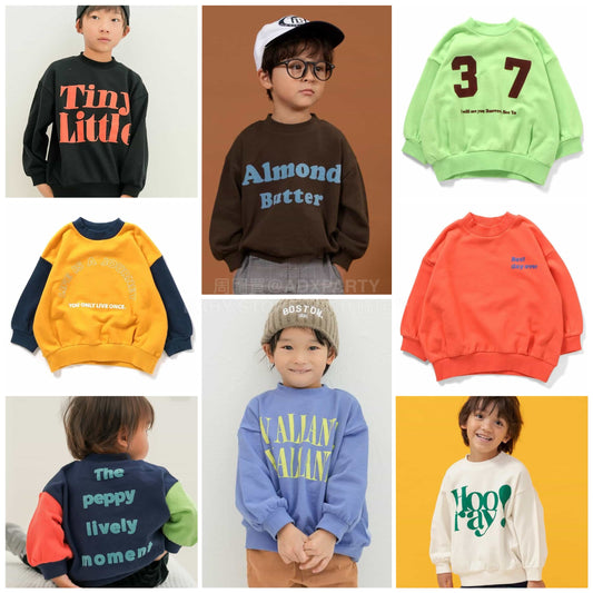 日本童裝 BREEZE 各款圖案衛衣 80-150cm 男童款/女童款 冬季 TOPS