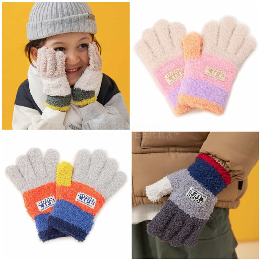 日本直送 BREEZE 毛毛手套 80-140cm 手套系列