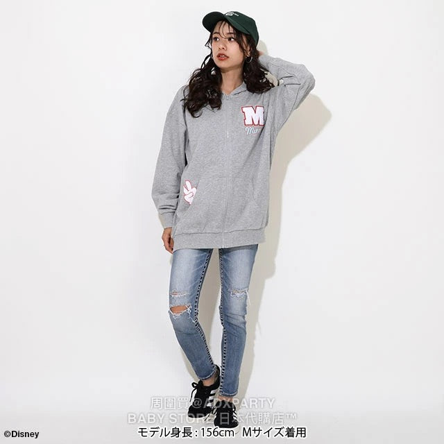Japanese BDL x Disney Parent-Child Printed Sweatshirt Jacket (S-XL) Adult Fall Outerwear 